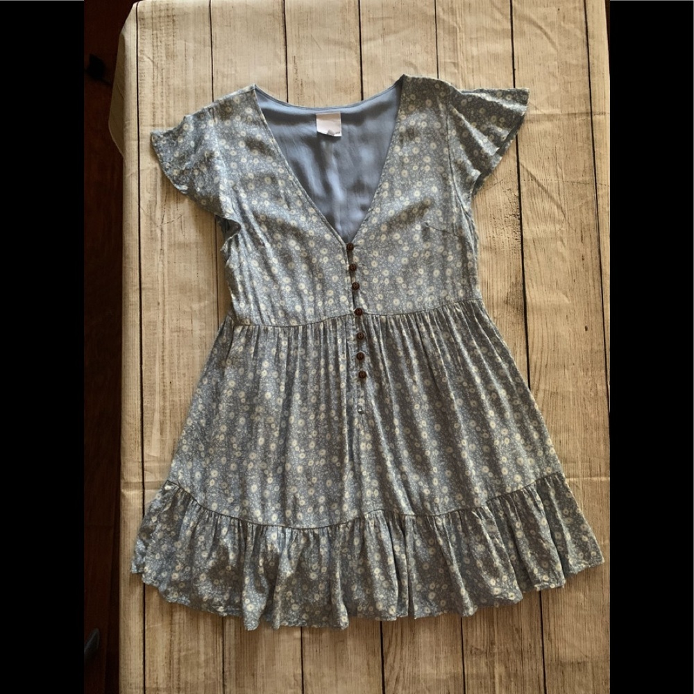 Skylar + Madison blue and white dress